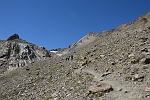 Saliamo al "ghiacciaio" del Siedel o di ciò che ne resta.........